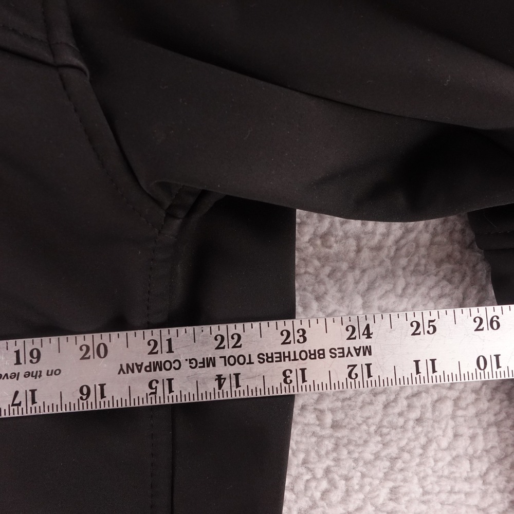 The North Face Mens Large Summit Series Windstopper Jacket Black Softshell Zip - Picture 10 of 11